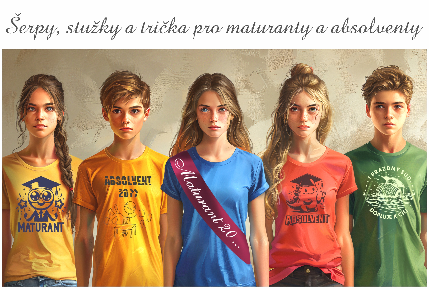 Trička s potiskem